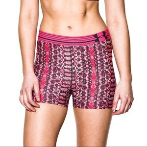 Under Amour Purple Snakeskin Womens Compression Shorts